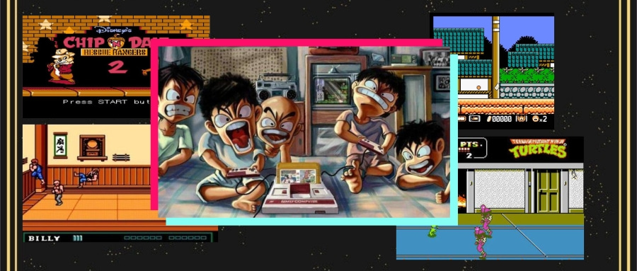 【童年回忆】龙猫游戏厅,畅玩所有童年经典游戏,FC、GBA、SFC、GB、PS、PSP-极客分享